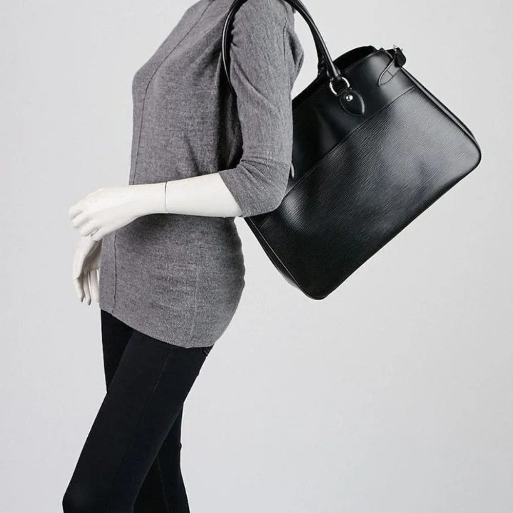 Louis Vuitton Black Epi Noir Passy GM 860463